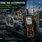 Rilevazione VOC Automotive: controllo qualità, sicurezza e monitoraggio con Sensori PID 1 Rilevazione VOC automotive